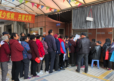 科普活動進社區(qū)